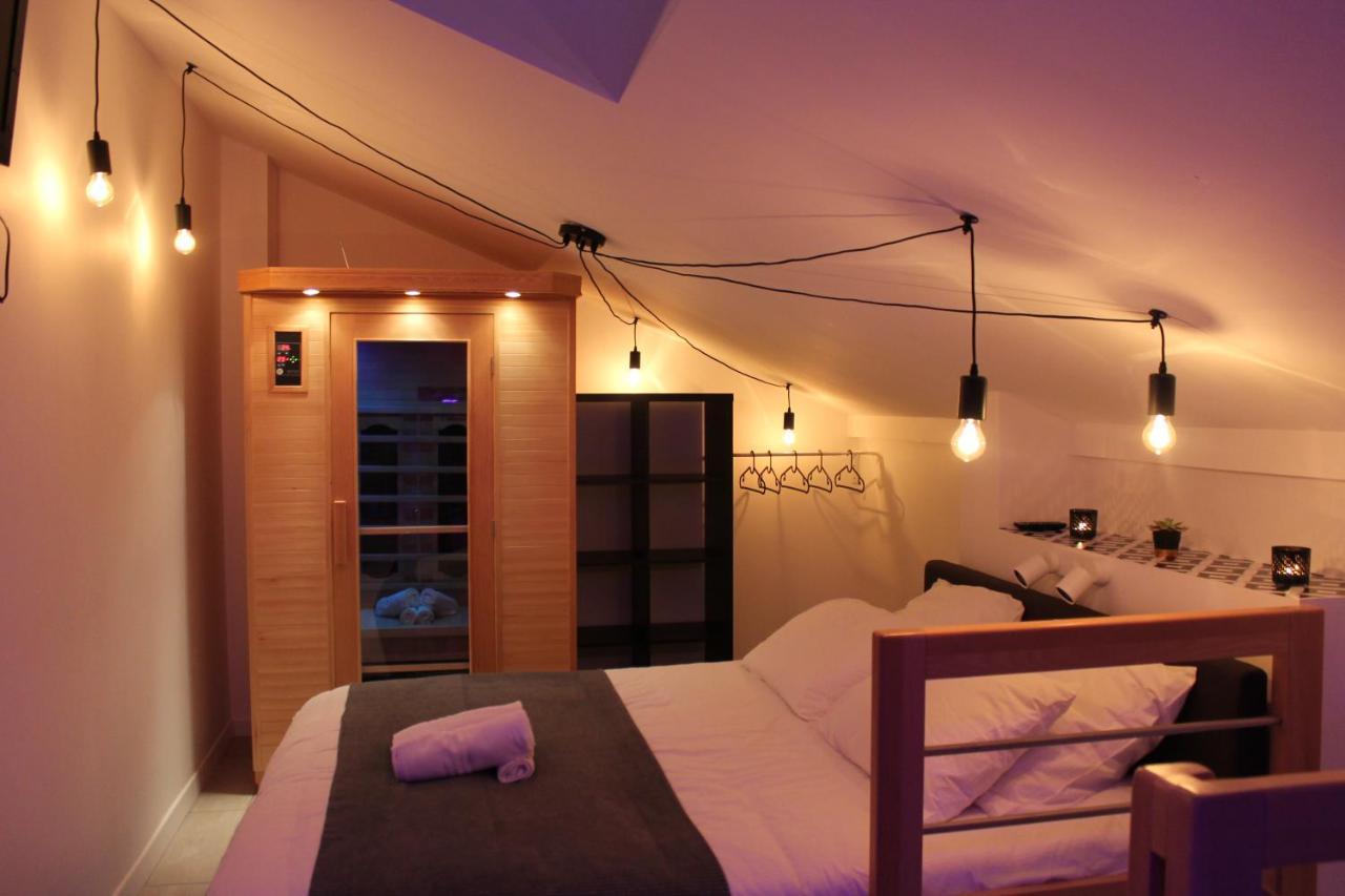 Le Logis Du Bien-Etre, Balneo & Sauna Dans Chambre Vertou Luaran gambar
